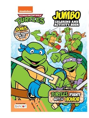 Teenage Mutant Ninja Turtles Jumbo Coloring & Activity Book